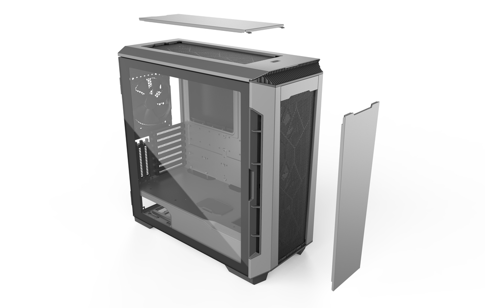 Phanteks Eclipse P600S Silent, Tempered Glass, Anthracite Gray