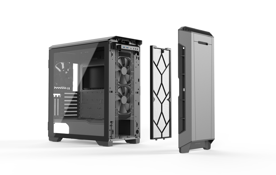 Phanteks Eclipse P600S Silent, Tempered Glass, Anthracite Gray