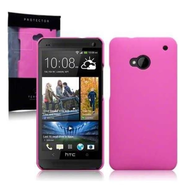 Hard Case HTC One Solid Pink