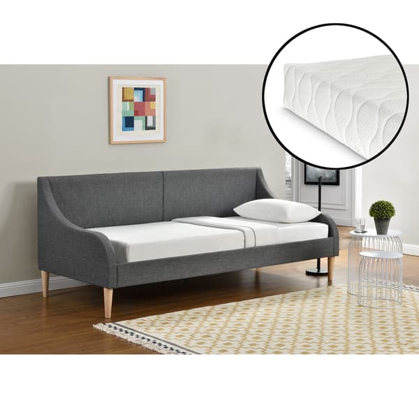 [en.casa]® Soffa Borgstena med madrass