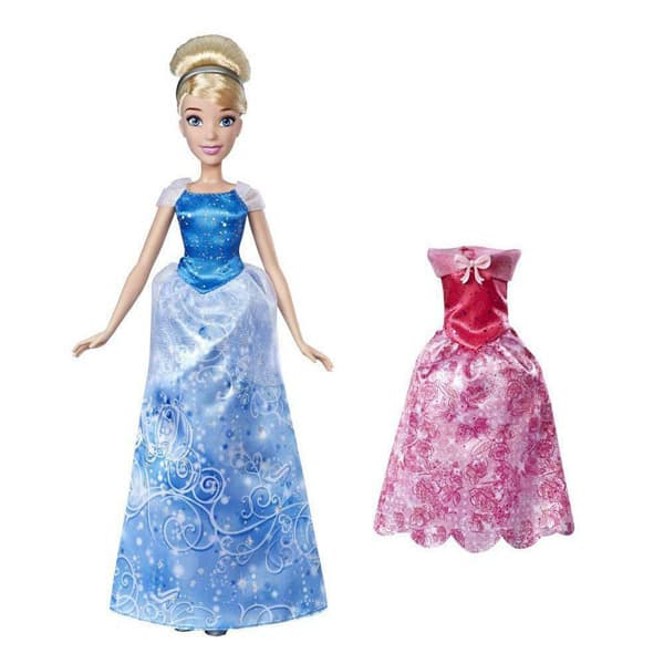 Disney Prinsessor - Docka - Askungen med extra kläder