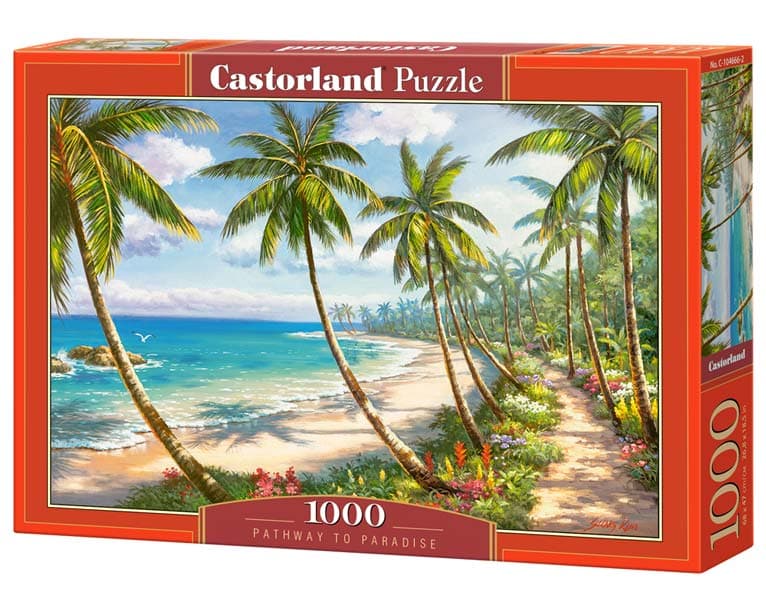 Castorland Pussel - Vägen till Paradiset 1000 Bitar