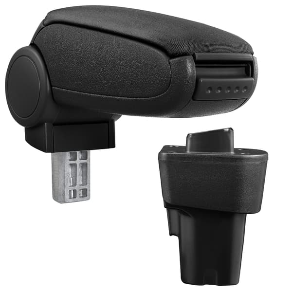 [pro.tec]® Armlæn til Kia Picanto Generation 2 (2011-) - tekstil - sort