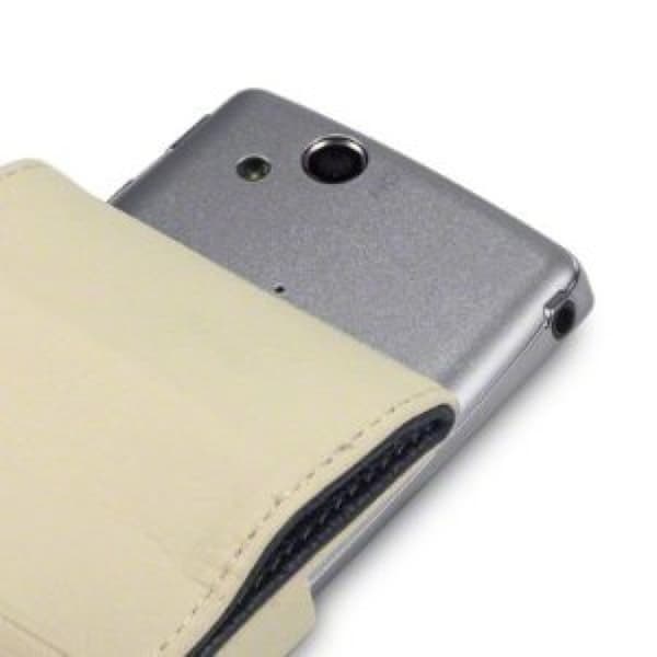 Flipväska P990 Optimus 2X Cow Leather