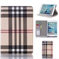 Miniatyrbillede 1 af 6: Plånboksfodral Apple iPad Mini 4 - Rutmönster Beige