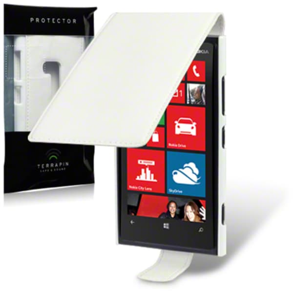 Flipväska Lumia 920 Super Slim White