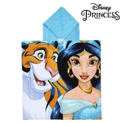 Badduksponcho med luva Jasmin Princesses Disney 74201