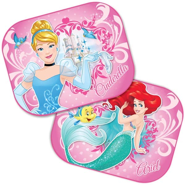 Disney Prinsessor - Solskydd för Bil 2-Pack