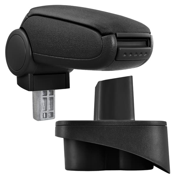 [pro.tec]® Armlæn til Mercedes A-klasse W168 (fra facelift version marts 2001-) - tekstil - sort