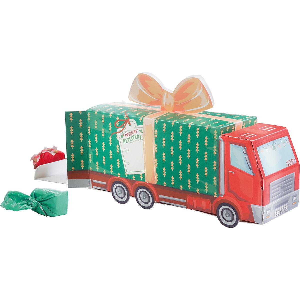 Presentförpackning / Julklapp - Lastbil