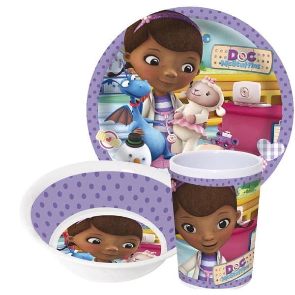 Disney Doc McStuffins Matset Melaminservis