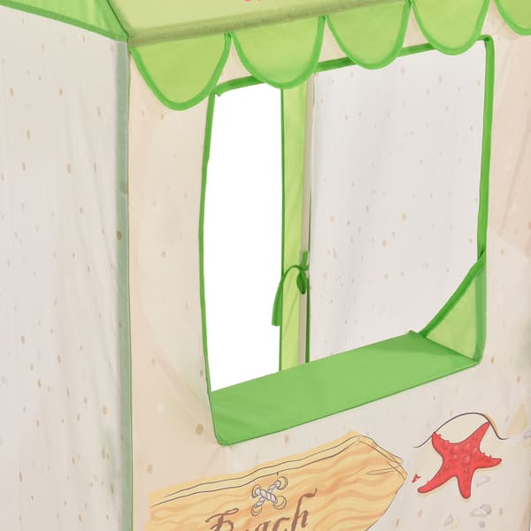 [casa.pro]® Barntält / Lektält-för inom/utomhusbruk-Stuga-120x65x45 cm