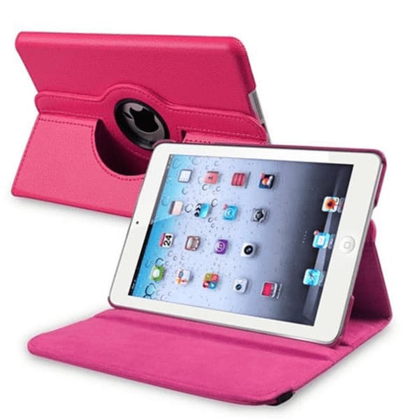 Fodral Ipad Mini / Mini Retina (Mini 2 & 3) Roterande 360 - Rosa