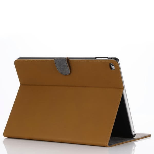 Fodral Mocka/Läder iPad Air 2 - Retro Ljusbrun