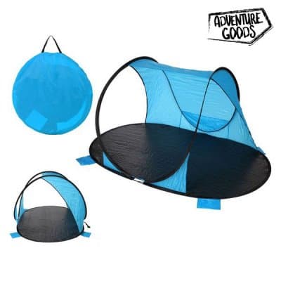 Vindruta Adventure Goods 25373 (220 x 145 x 110 cm) Blå Svart