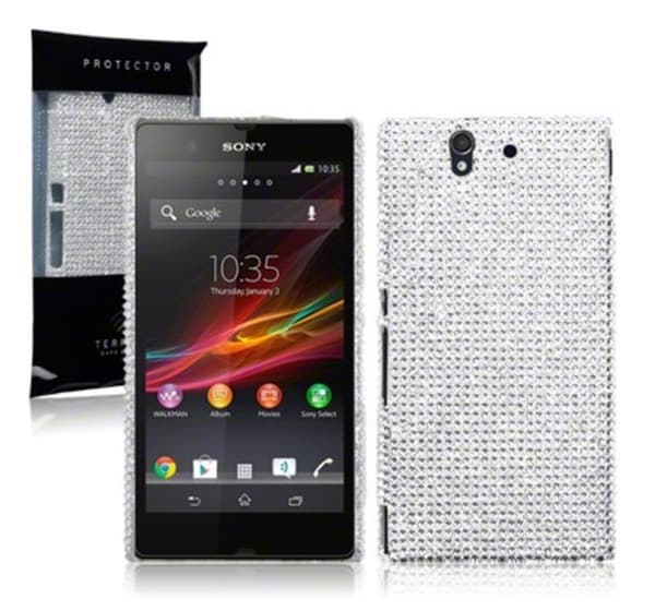 Back Cover Xperia Z Diamond Silver