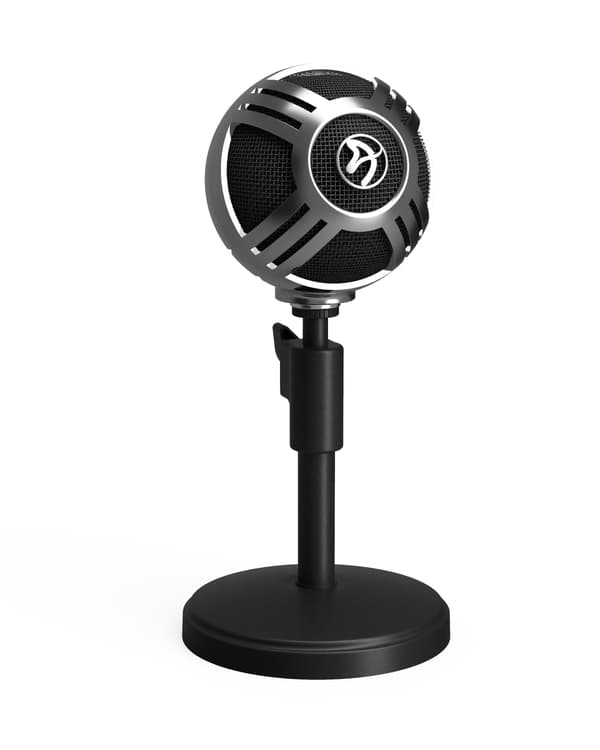 Arozzi Sfera Microphone - Chrome