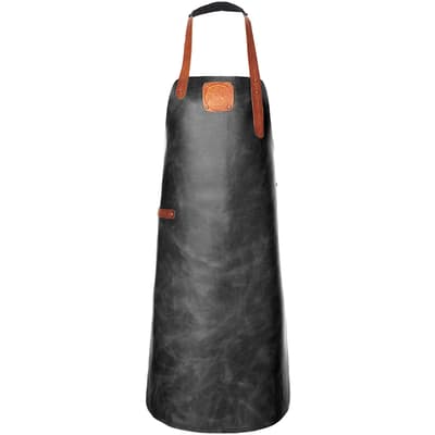 Förkläde Witloft Apron Regular - Black/Cognac XL