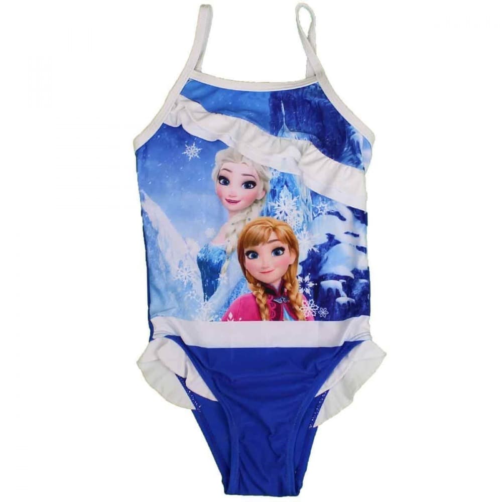 Disney Frozen - Frost Baddräkt Stl 126 Blå