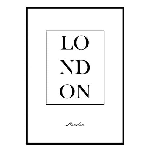 LONDON RAM POSTER