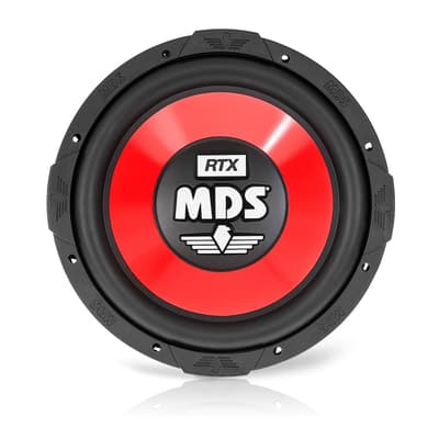 MDS 12" bas RTX12D2-R Röd
