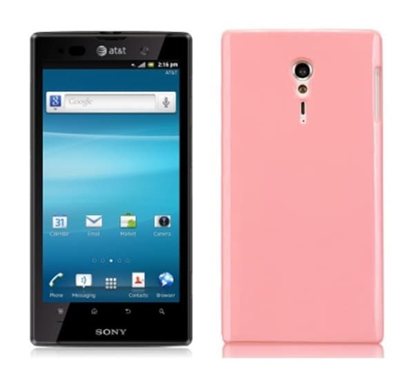 Back Cover Xperia ion Candy Pink
