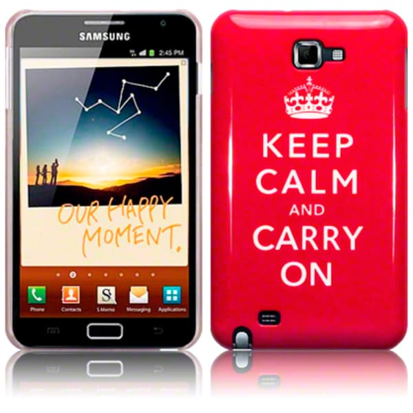 Back Cover Galaxy Note Keep Calm