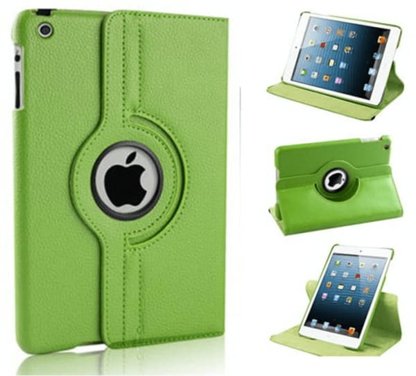 Fodral Ipad Mini / Mini Retina (Mini 2 & 3) Roterbar 360° - Grön