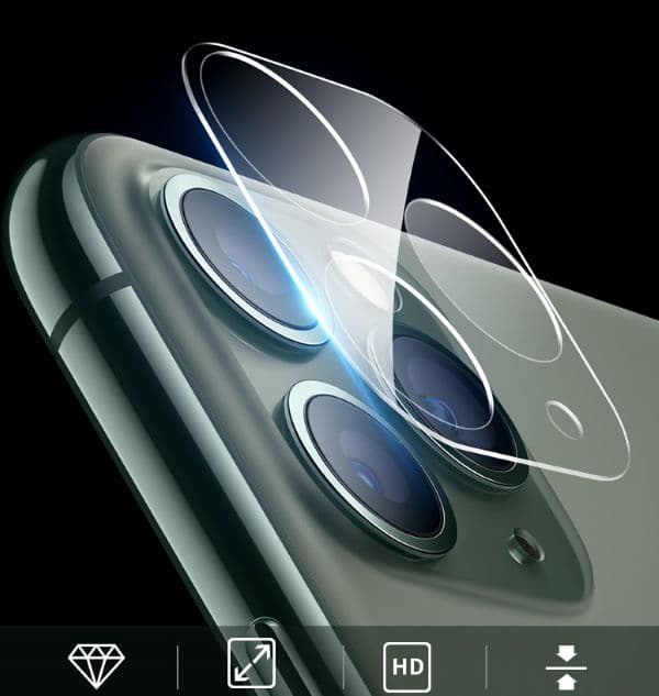 0.2mm Härdat Glas Linsskydd iPhone 11 Pro