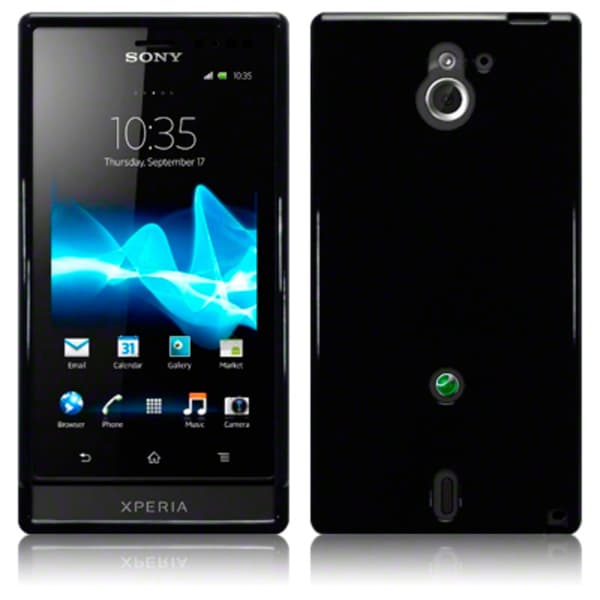 Back Cover Xperia Sola Solid Black