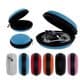 2-pack runde taske til hovedtelefoner