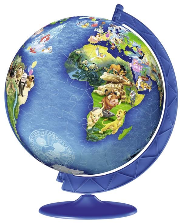 Ravensburger 3D Pussel, Disney Jordglob 180 bitar