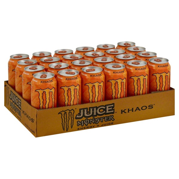 Monster Juice Khaos Orange 473ml x 24st koditjapuutarhat