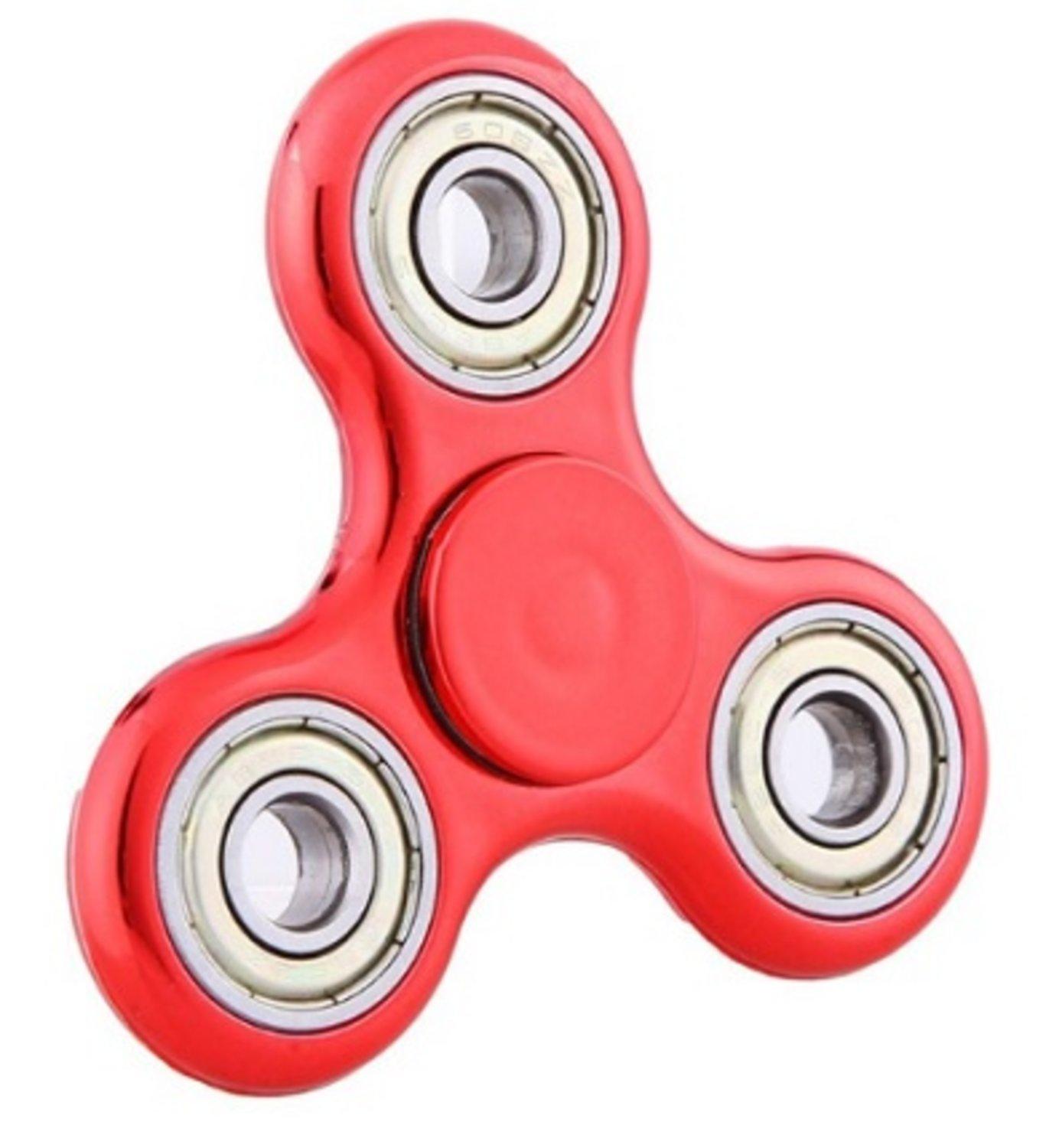 Fidget Spinner Aluminium Red