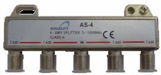 Bild av 4-vägs splitter