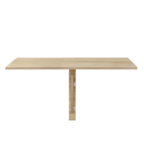 [en.casa]® Vægmonteret klapbord - Skrivbord - 100x60x58cm
