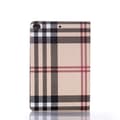 Miniatyrbillede 4 af 6: Plånboksfodral Apple iPad Mini 4 - Rutmönster Beige