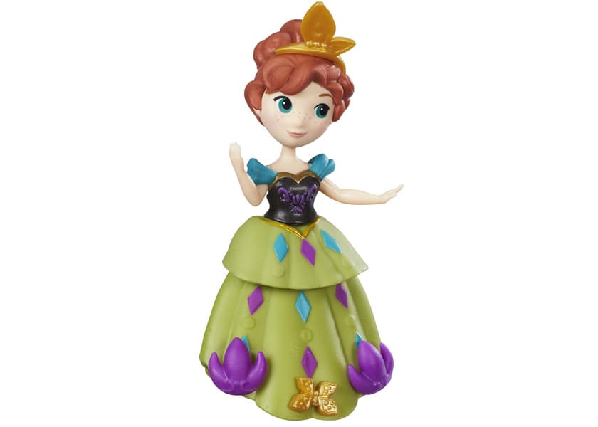 Disney Frozen Docka Anna Med Tillbehör - Grön