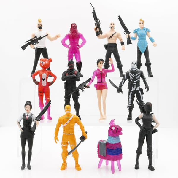 12st kpl / setti Fortnite kuvioissa (12 cm) 360g