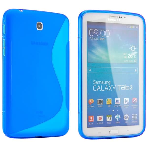 Back Cover Galaxy Tab 3 7-tum Style Blue