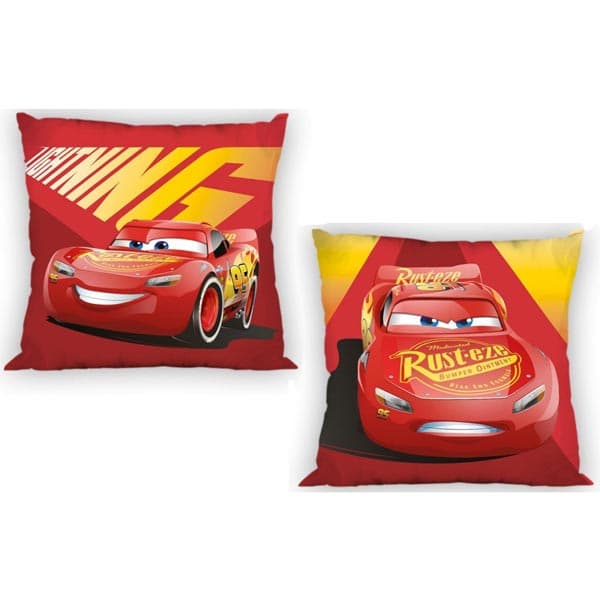 Disney Cars Kuddfodral 40x40cm Röd