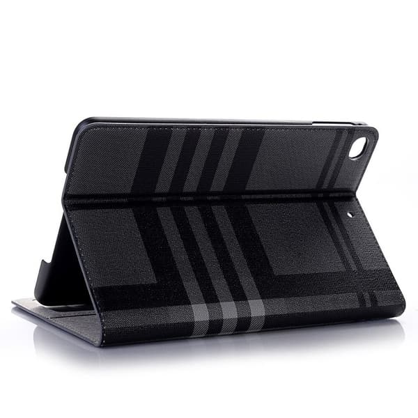 Plånboksfodral Apple iPad Mini 4 - Rutmönster Svart