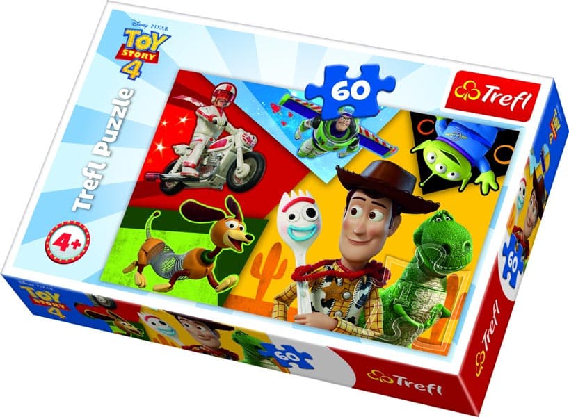 Trefl Pussel - Toy Story 4: Skapad för lek! 60 Bitar