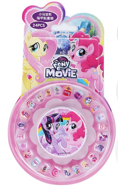 24kpl My Little Pony Kynsitarrat Nail koristelu tarra