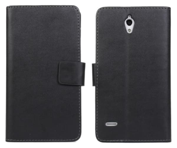 Mobilväska Ascend G700 Black w/Stand