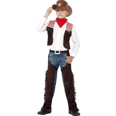 Cowboy Deluxe Barn Maskeraddräkt