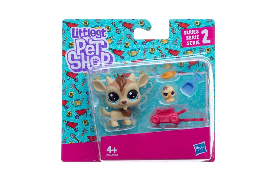 Littlest Pet Shop Pet Pairs Quincy Goatee & Chickles Scrapper Hem