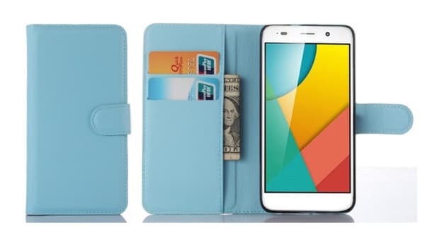 Mobilväska Huawei Y6 Baby Blue w/Stand