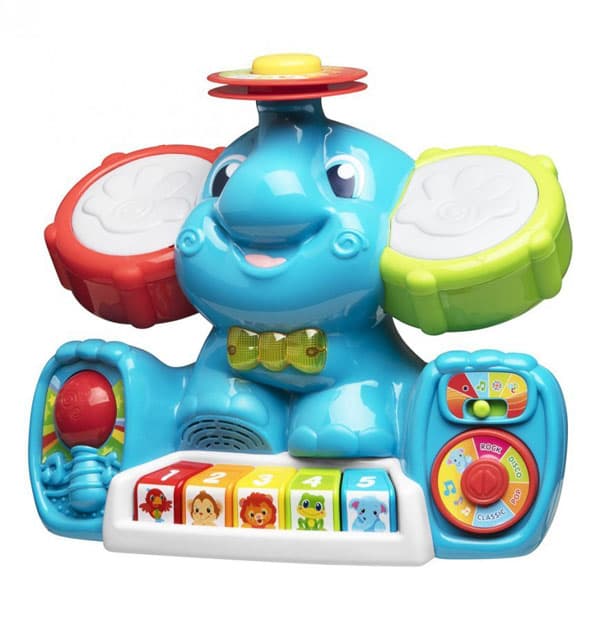Clementoni Baby Aktivitetsleksak - Musikalisk Elefant (SE + FI)