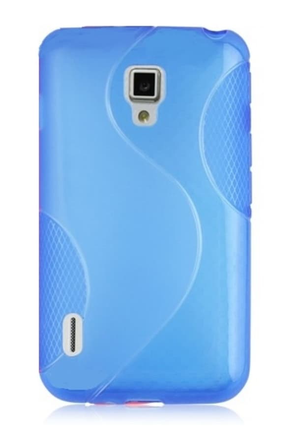 Back Cover Optimus L7 II Dual Style Blue